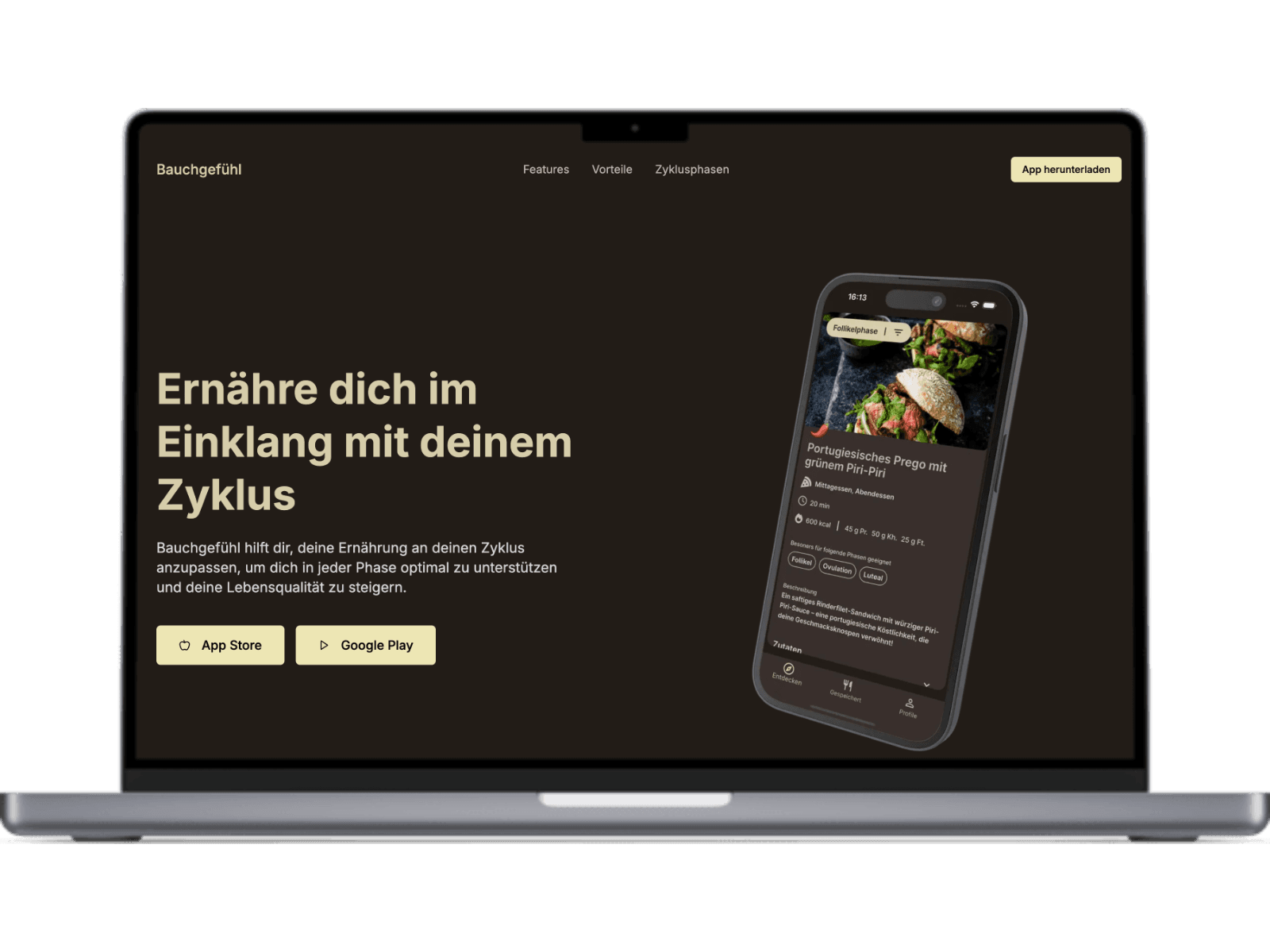 Projekt: Bauchgefühl App
